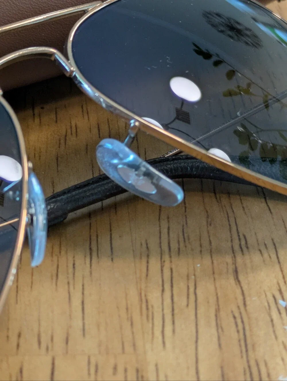 NEW Ray-Ban ITALY @Collection Polarized Aviators Gold Frame RB3025 + Case